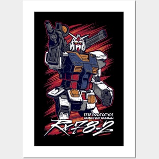 Suit RX 78 Posters and Art